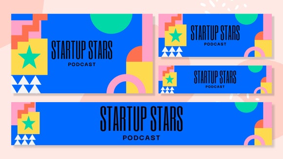 resize banners for any platform featured image pink and bright blue color scheme